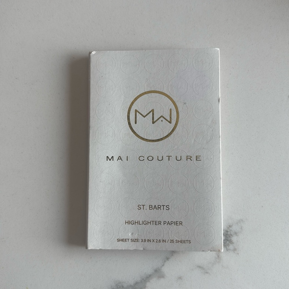 Mai Couture St. Barts Highlighter Papier 25 sheets